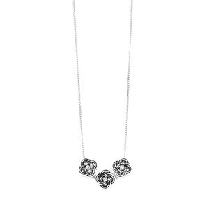 Interlok Trio Petite NecklaceFrom the Interlok Collection